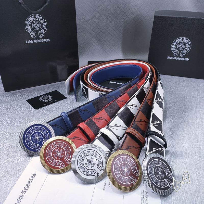 Chrome Hearts belt 38mmX80-125cm lb082003